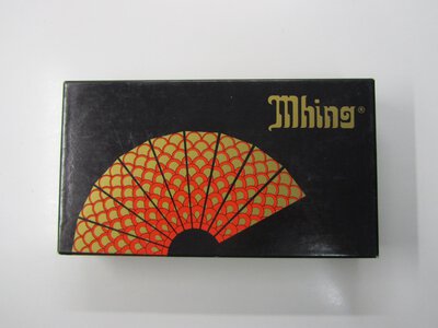 All details for the board game Mhing and similar games