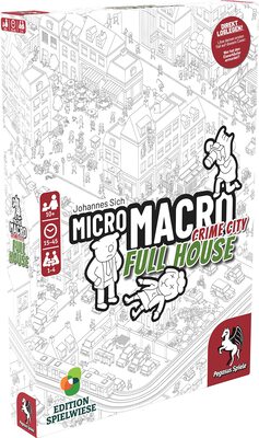 All details for the board game MicroMacro: Crime City – Full House and similar games