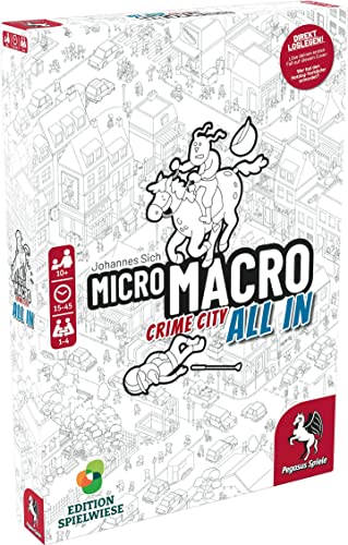 All details for the board game MicroMacro: Crime City – All In and similar games
