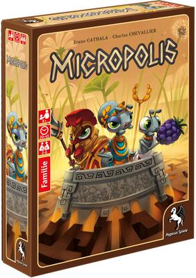 All details for the board game Micropolis and similar games