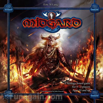 All details for the board game Midgard and similar games