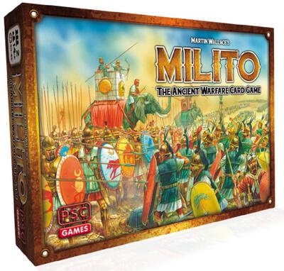 All details for the board game Milito and similar games