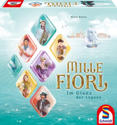 All details for the board game Mille Fiori and similar games