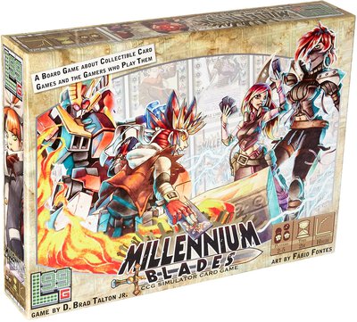 All details for the board game Millennium Blades and similar games
