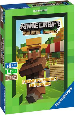 All details for the board game Minecraft: Builders & Biomes – Farmer's Market Expansion and similar games