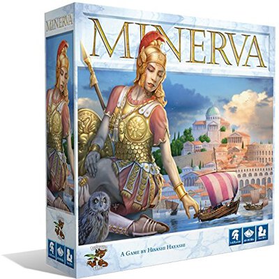 All details for the board game Minerva and similar games