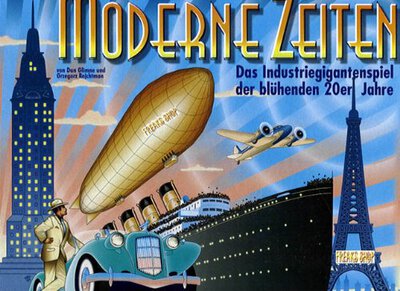All details for the board game Moderne Zeiten and similar games