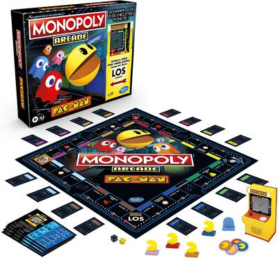 All details for the board game Monopoly Arcade: Pac-Man and similar games