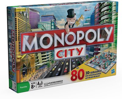 All details for the board game Monopoly City and similar games