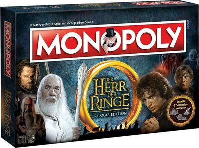 All details for the board game Monopoly: The Lord of the Rings Trilogy Edition and similar games