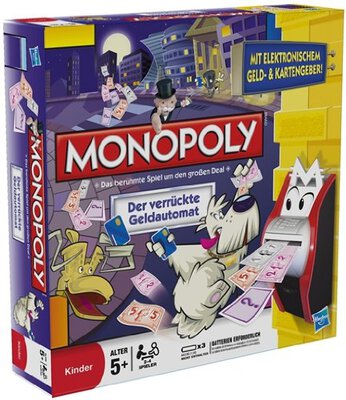 All details for the board game Monopoly: Crazy Cash and similar games