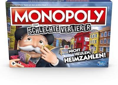 All details for the board game Monopoly for Sore Losers and similar games