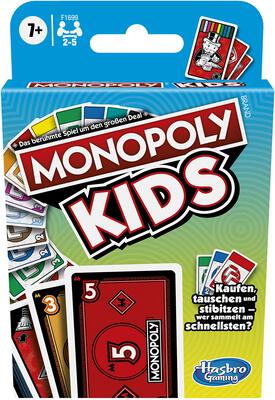 All details for the board game Monopoly Bid and similar games