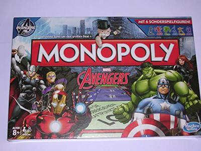 All details for the board game Monopoly: Marvel Avengers and similar games