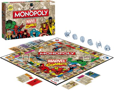 All details for the board game Monopoly: Marvel Comics Collectors Edition and similar games