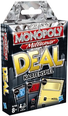 All details for the board game Monopoly Millionaire Deal Card Game and similar games