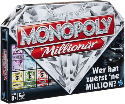 All details for the board game Monopoly Millionaire and similar games