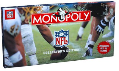 All details for the board game Monopoly: NFL Official and similar games