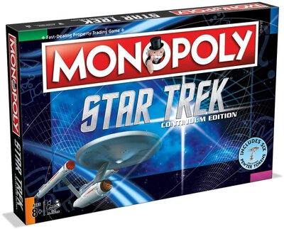 All details for the board game Monopoly: Star Trek Continuum Edition and similar games