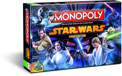 All details for the board game Monopoly: Star Wars Saga Edition and similar games