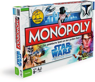All details for the board game Monopoly: Clone Wars and similar games