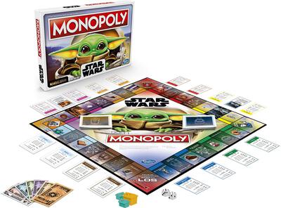 All details for the board game Monopoly: Star Wars – The Child Edition and similar games