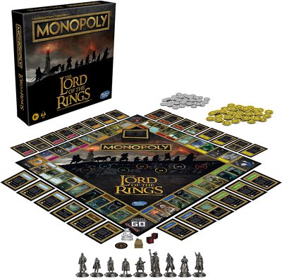 All details for the board game Monopoly: The Lord of The Rings Edition and similar games