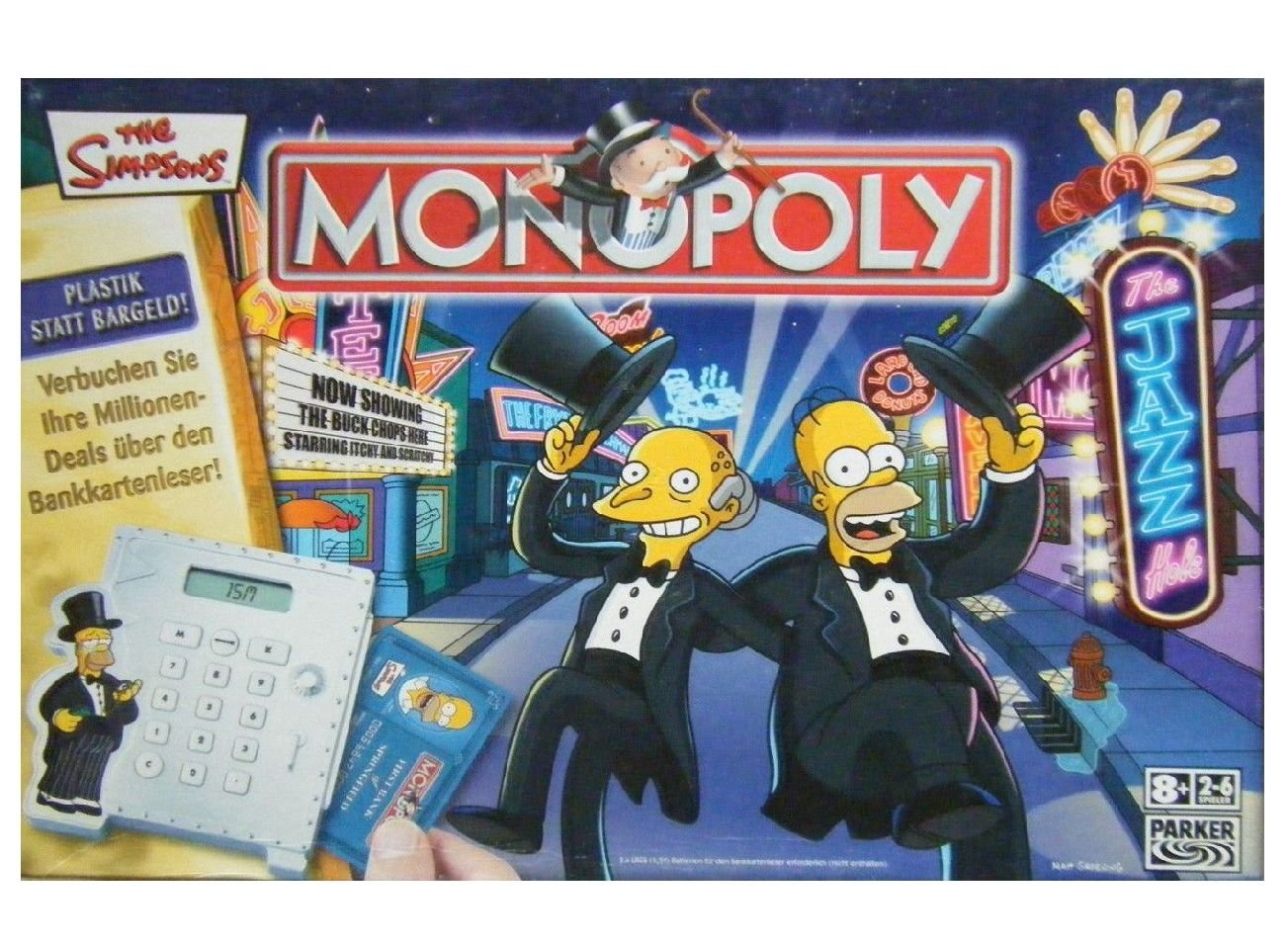 All details for the board game Monopoly: The Simpsons and similar games