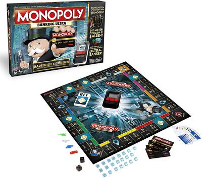 All details for the board game Monopoly: Ultimate Banking and similar games