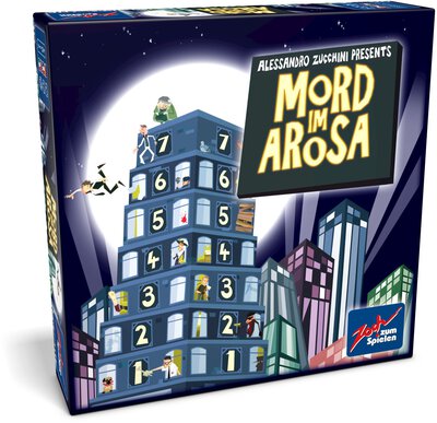 All details for the board game Mord im Arosa and similar games