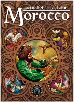 All details for the board game Morocco and similar games