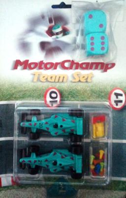All details for the board game MotorChamp and similar games