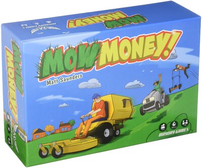 All details for the board game Mow Money and similar games