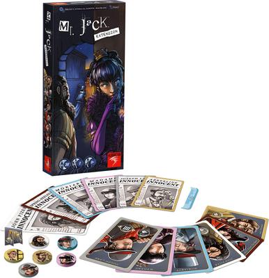 All details for the board game Mr. Jack Extension and similar games