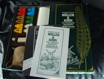 All details for the board game Müller & Sohn and similar games