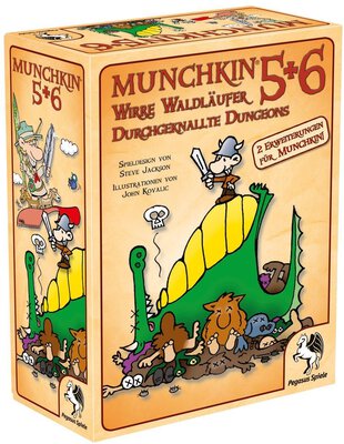 All details for the board game Munchkin 5+6 and similar games