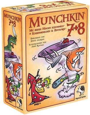 All details for the board game Munchkin 7+8 and similar games