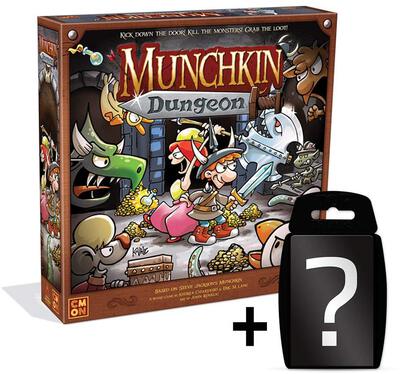 All details for the board game Munchkin Dungeon and similar games