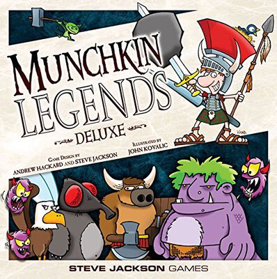 All details for the board game Munchkin Legends Deluxe and similar games