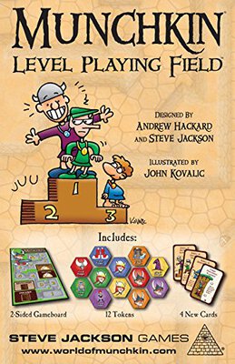 All details for the board game Munchkin Level Playing Field and similar games