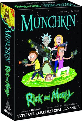 All details for the board game Munchkin Rick and Morty and similar games