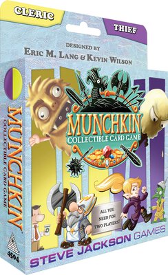 All details for the board game Munchkin Collectible Card Game: Cleric & Thief Starter Set and similar games