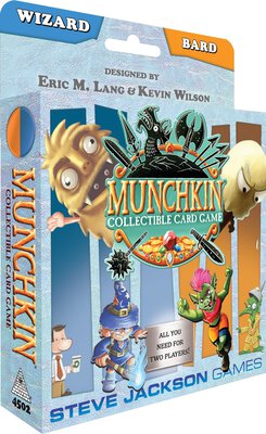 All details for the board game Munchkin Collectible Card Game: Wizard & Bard Starter Set and similar games
