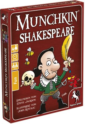 All details for the board game Munchkin Shakespeare Deluxe and similar games