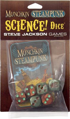 All details for the board game Munchkin Steampunk: SCIENCE! Dice and similar games