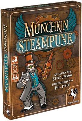 All details for the board game Munchkin Steampunk and similar games