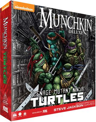 All details for the board game Munchkin Teenage Mutant Ninja Turtles and similar games