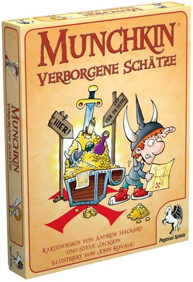 All details for the board game Munchkin Hidden Treasures and similar games