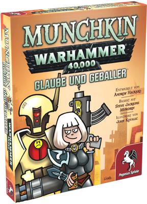 All details for the board game Munchkin Warhammer 40,000: Faith and Firepower and similar games