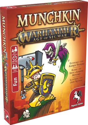 All details for the board game Munchkin Warhammer: Age of Sigmar and similar games